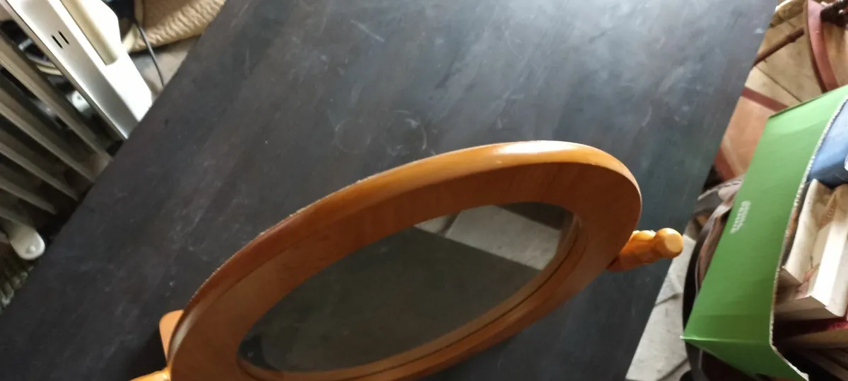Pine Dressing Table Mirror - Image 4