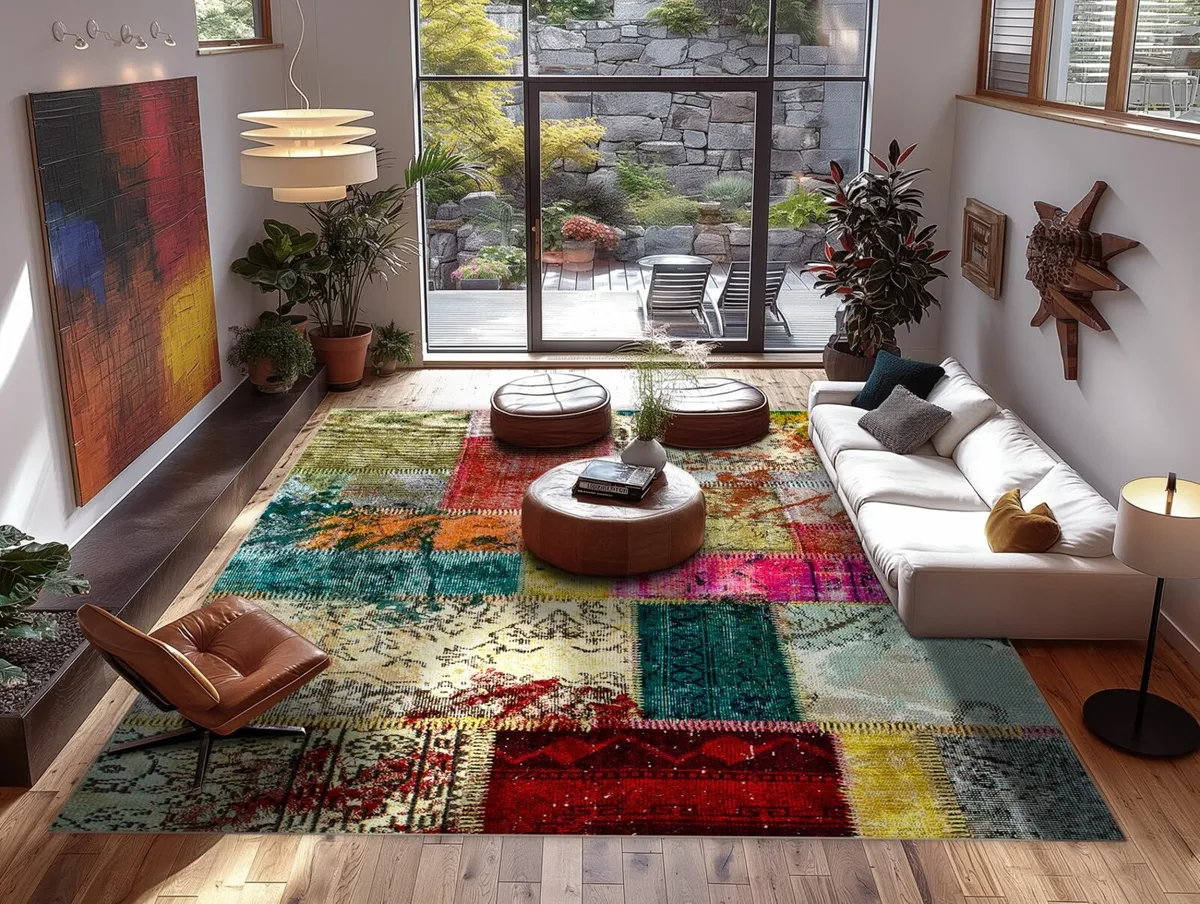 Patchwork Rug - Image 1