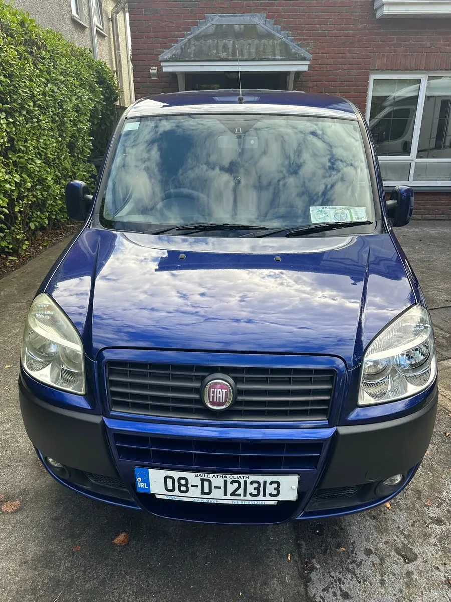 sale agreed - fiat doblo (micro) campervan 2008 - Image 1