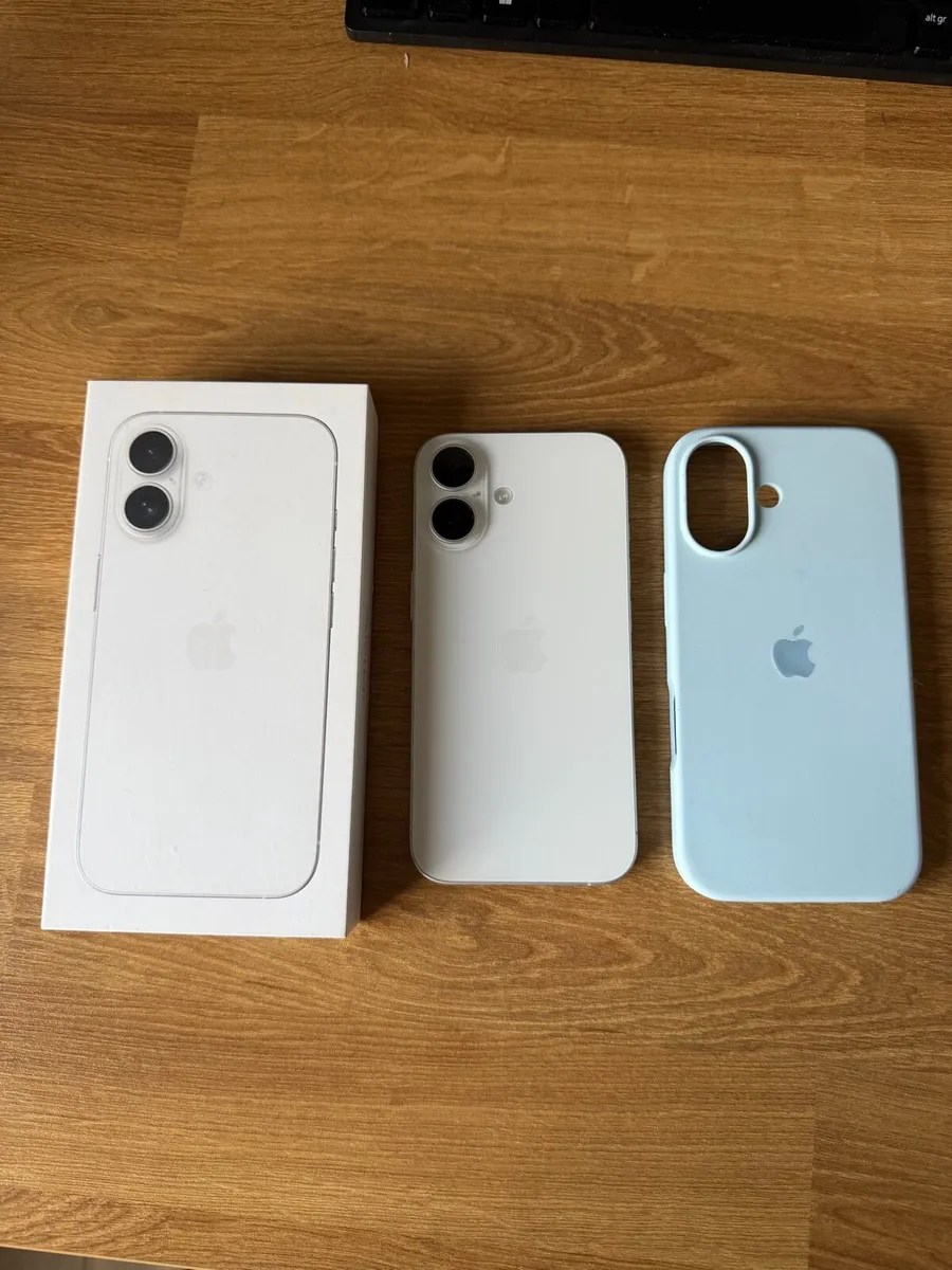 iPhone 16 White 128GB - Image 1