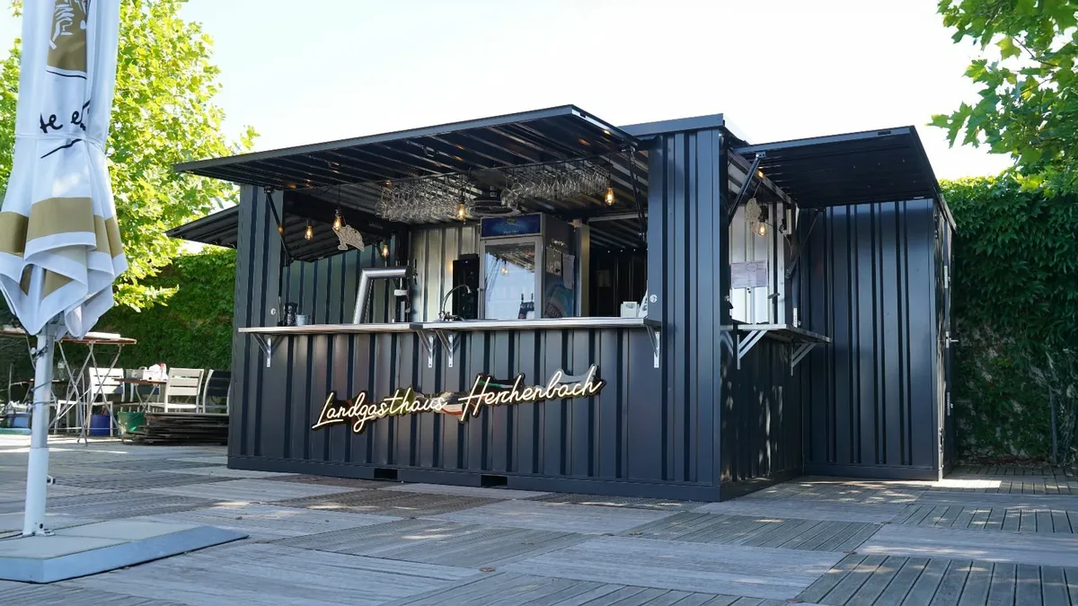 Outdoor Bar Container Pub 4 x 2 XL meters - Image 1