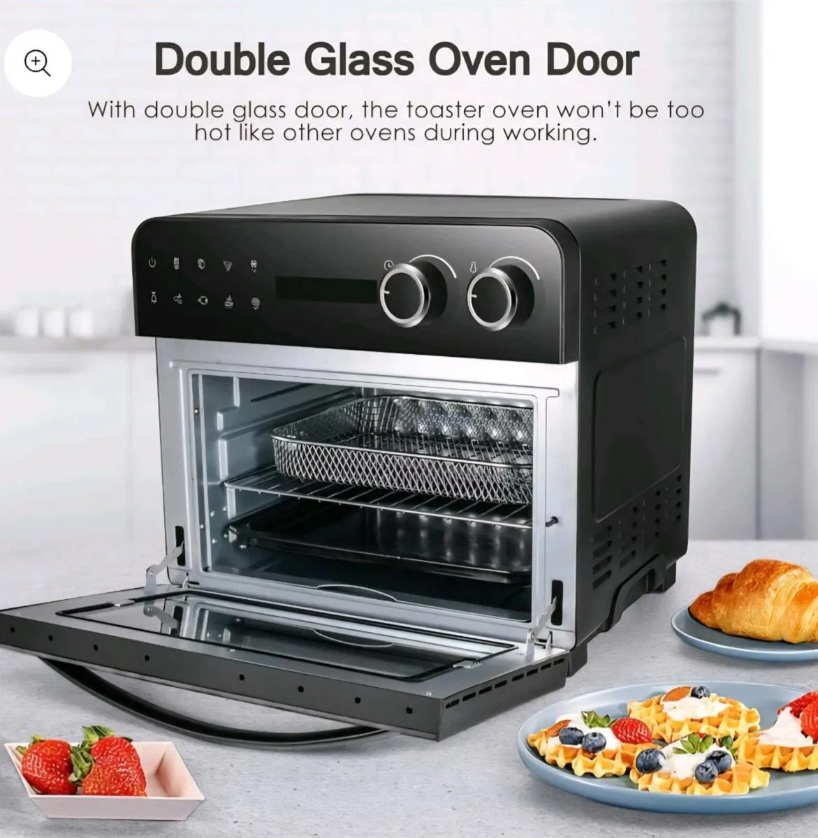 Tiastar 8 in 1 air fryer oven - Image 3