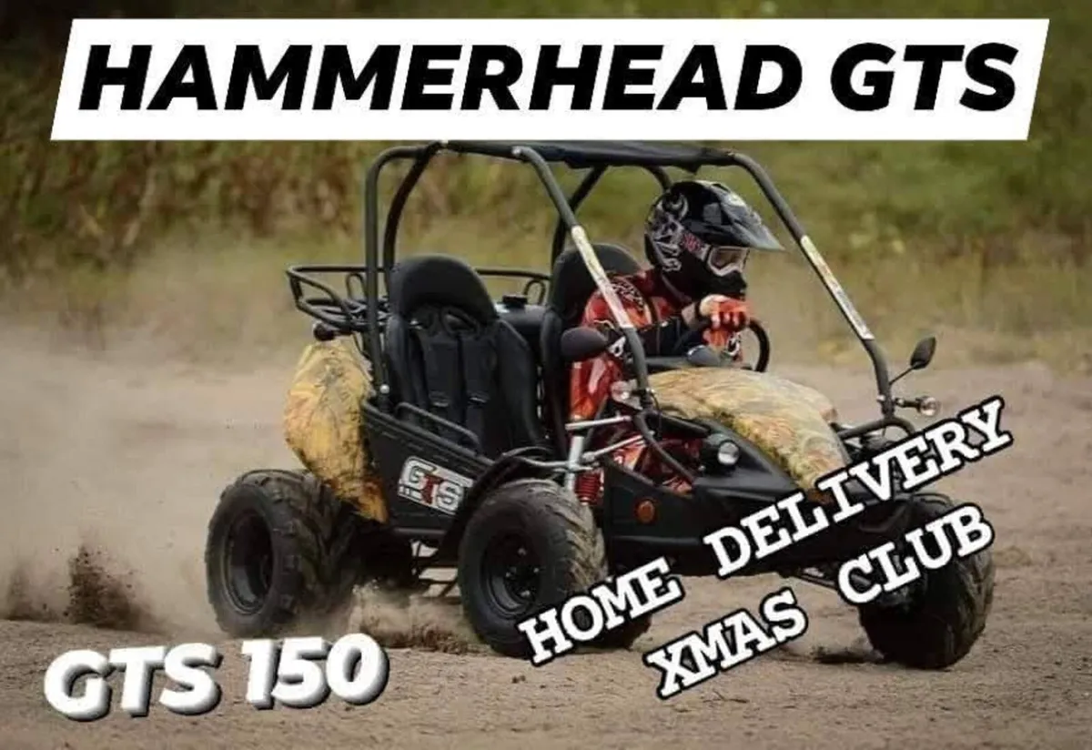 HAMMERHEAD Gts 150 buggy DELIVERY/EASYPAY/CHOICE - Image 1