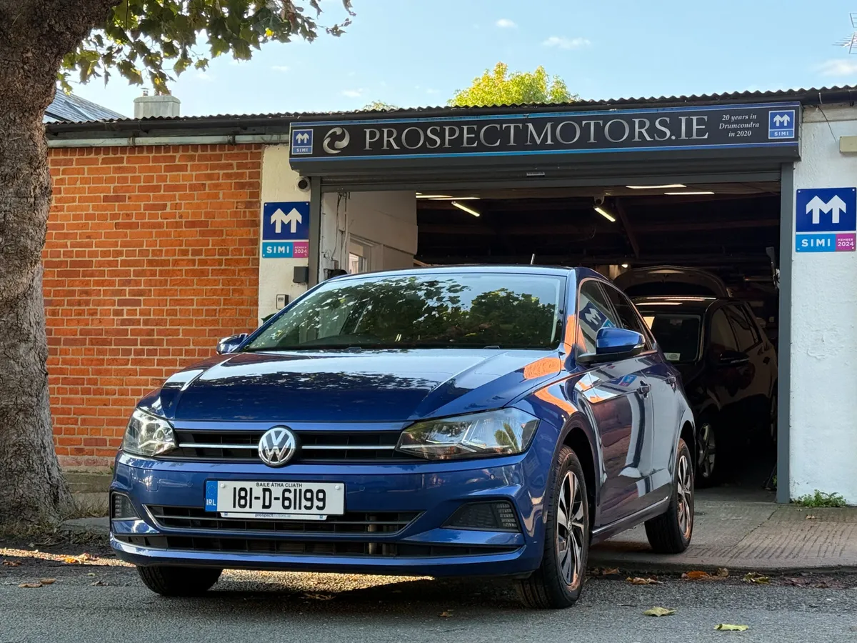 2018 Vw Polo, 1.0tsi Automatic, 82km, New Nct, - Image 1