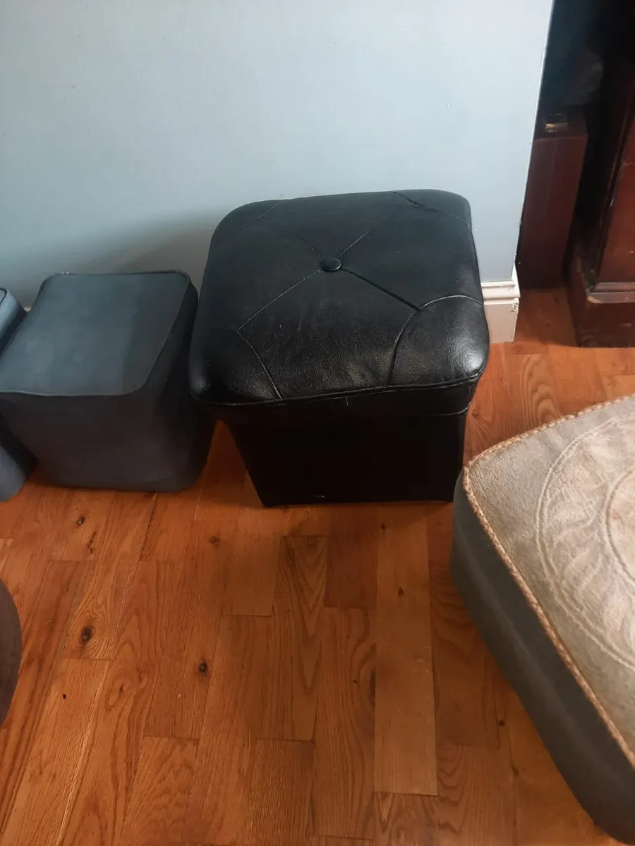 Vintage footstools - Image 3