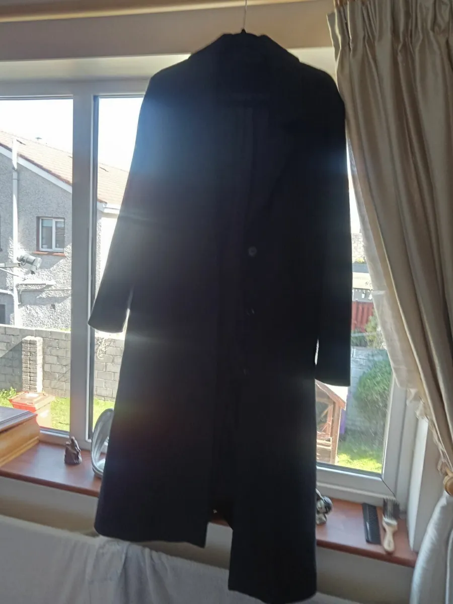 Other stories 72% wool black coat. - Image 3