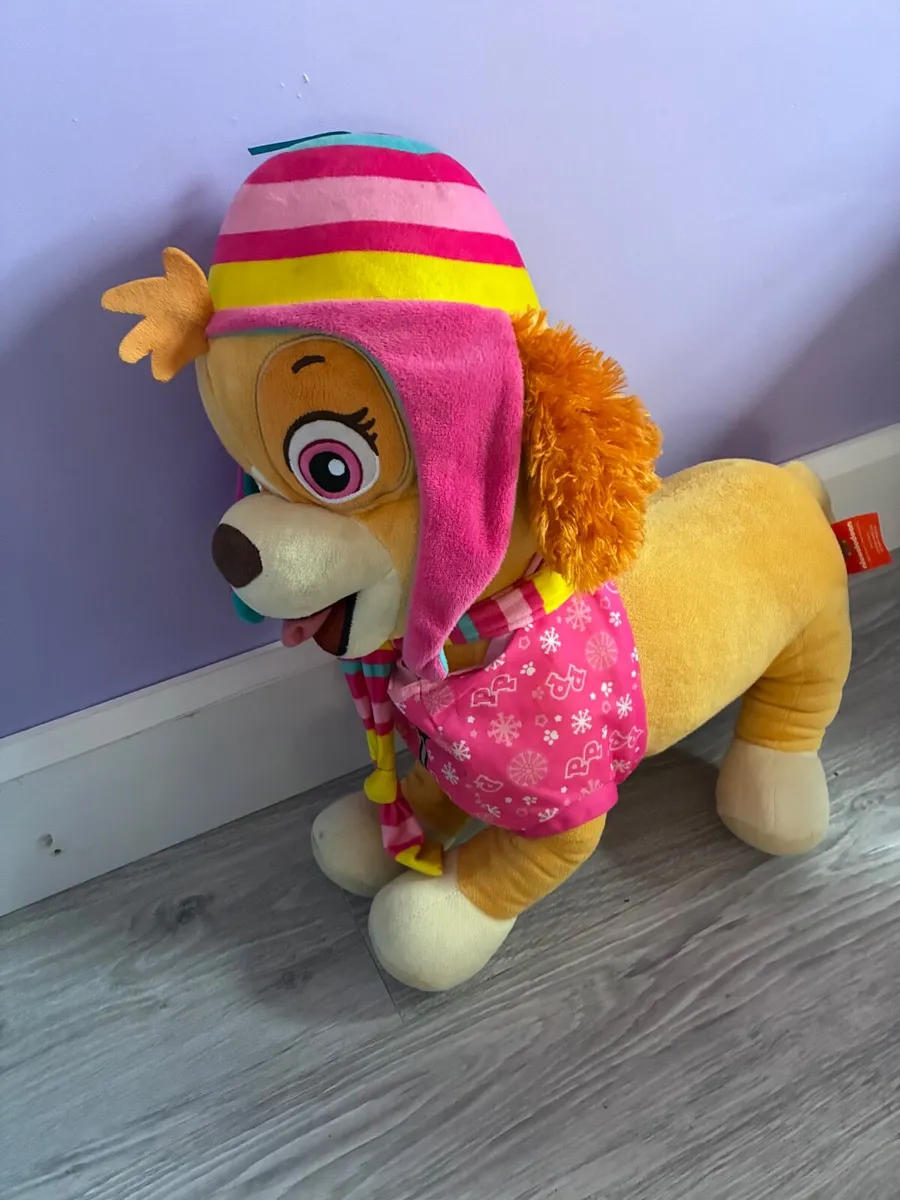 Large Skye paw patrol teddy - Image 2