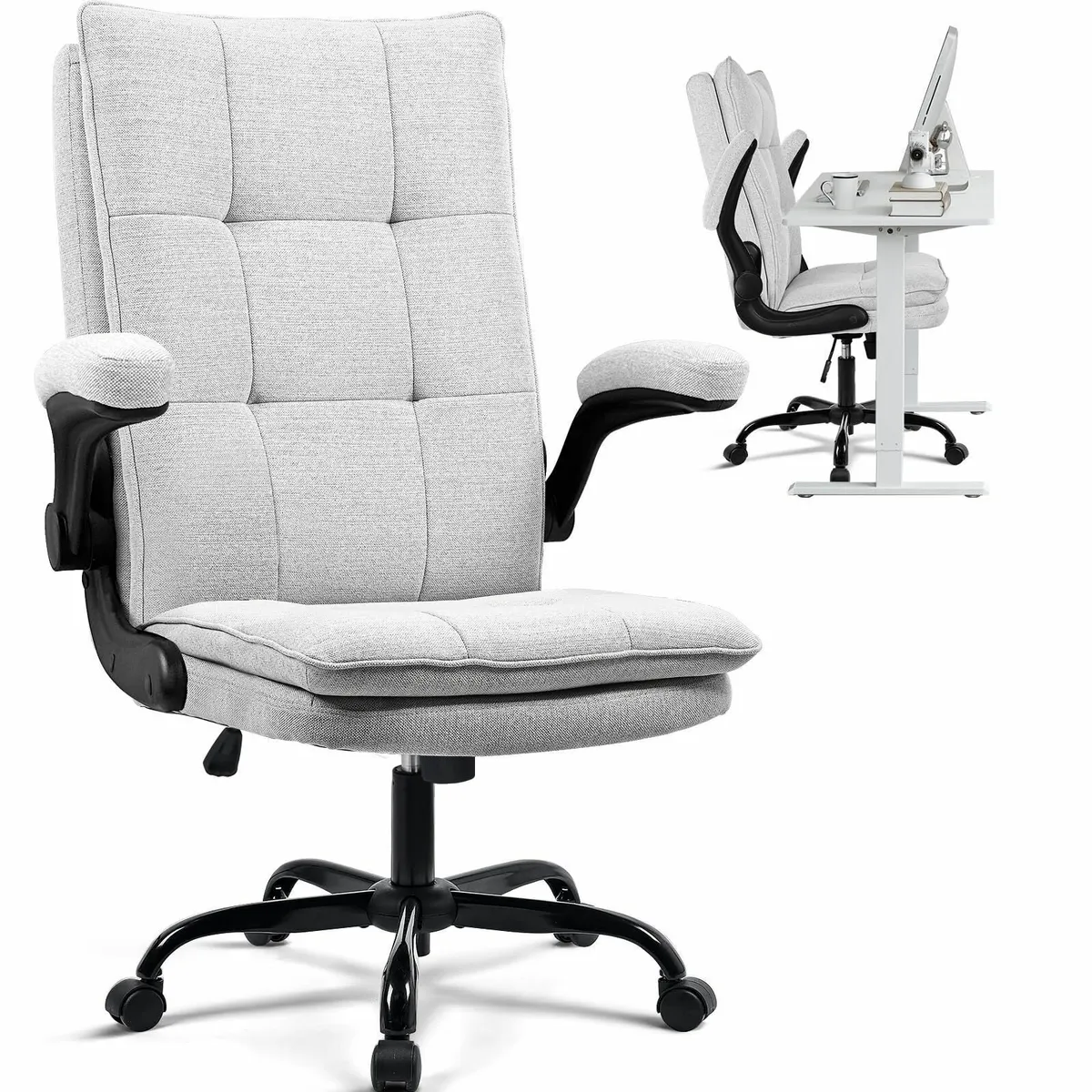 Ergonomic Office Chair Thick and Wide Seat Cushion - Image 1