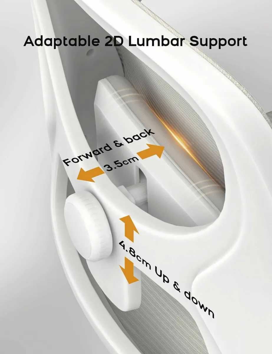 Ergonomic Office Chair Adjustable Lumbar Support H - Image 3