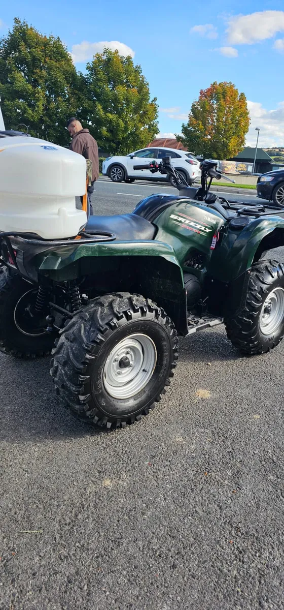 2018 YAMAHA GRIZZLY 550 & SPRAYER SET UP - Image 3