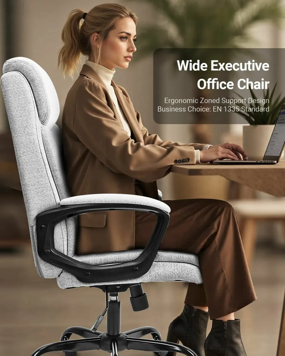 Executive Office Chair Business Choice TUV & EN133 - Image 4