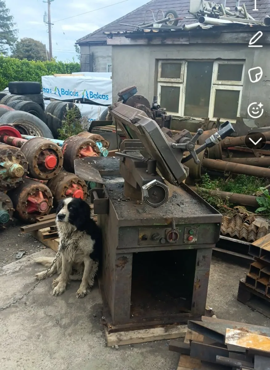 Mac single phase saw (needs motor) - Image 1