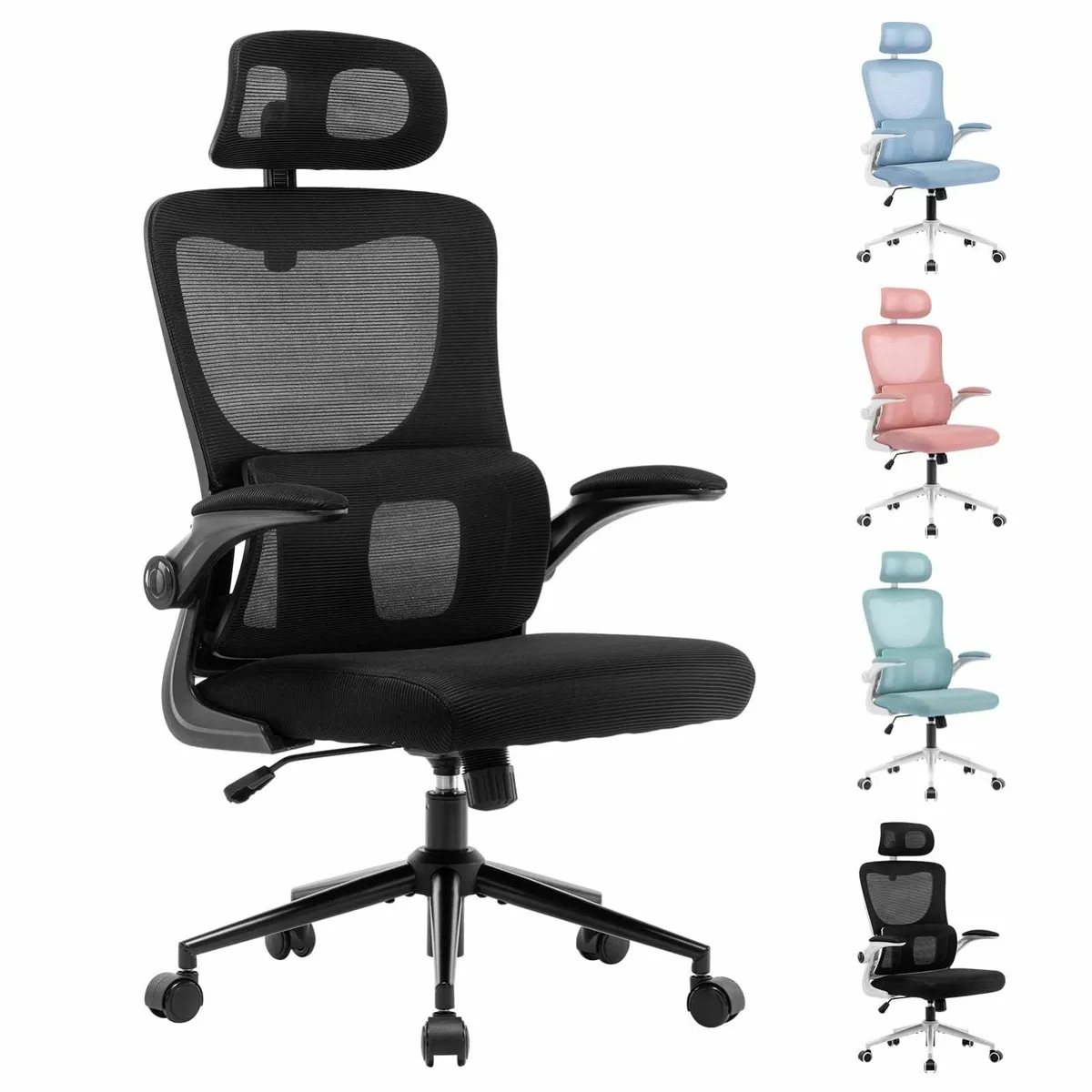 Ergonomic Office Chair Height Adjustable Computer - Image 1