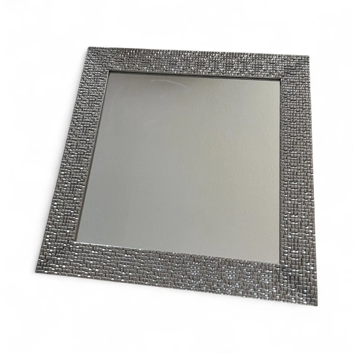 Silver Mosaic Effect Mirror - Image 1