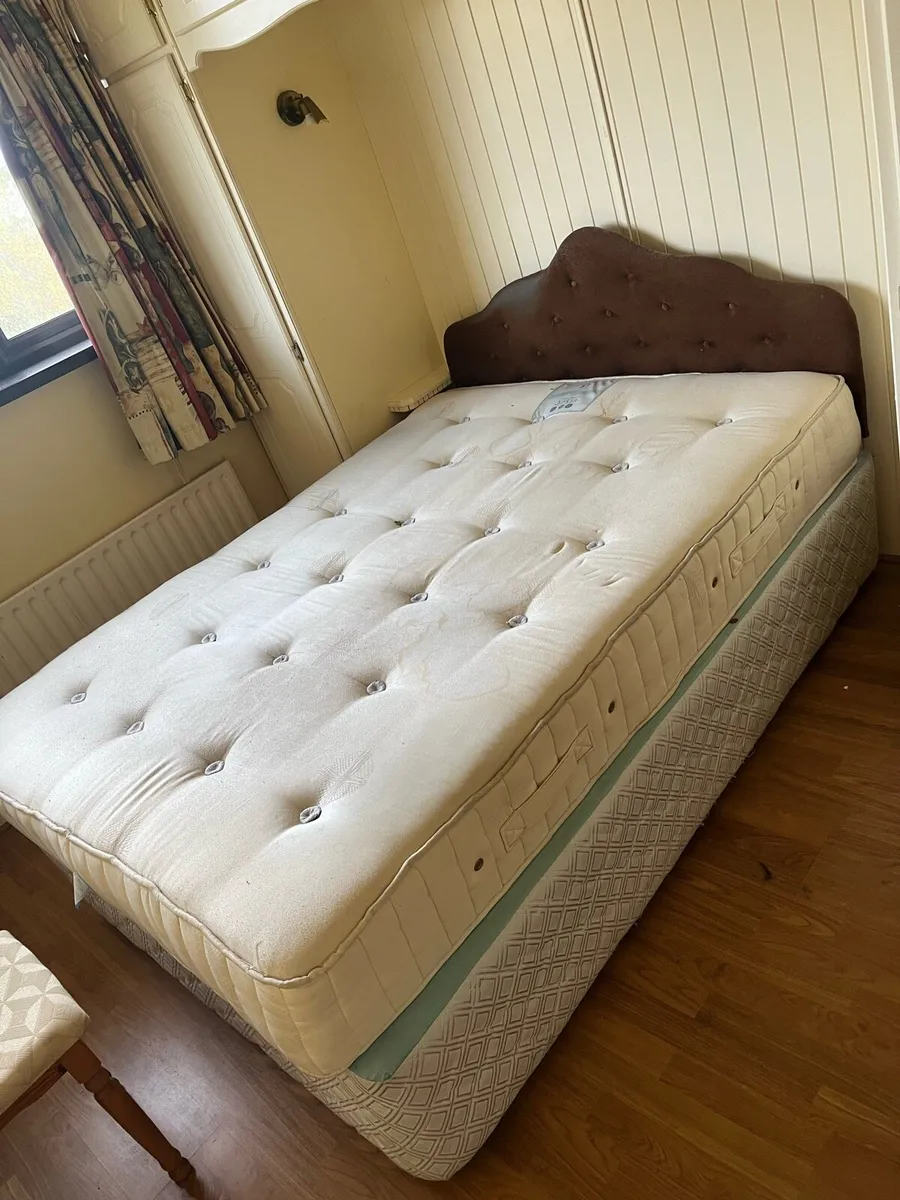 Double bed frame and Mattress - Image 3