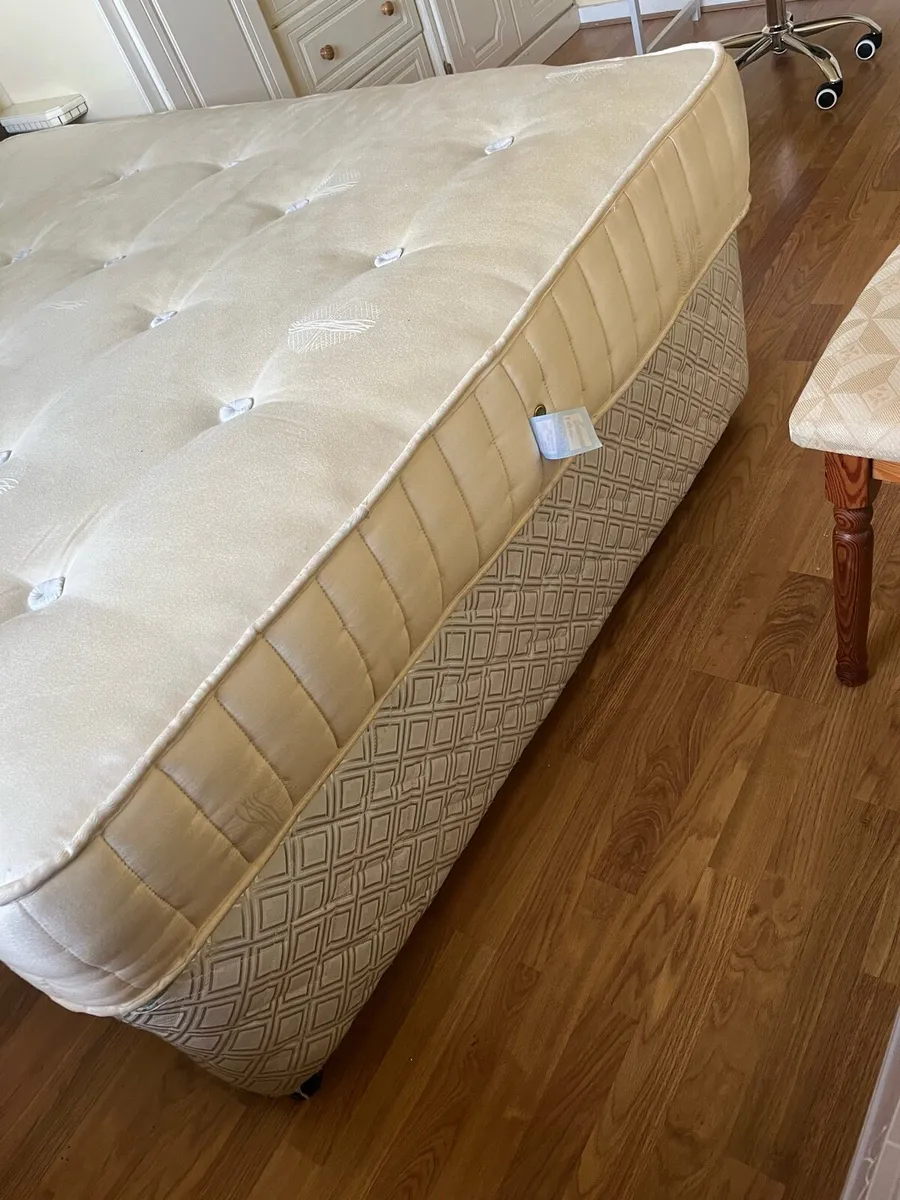 Double bed frame and Mattress - Image 4