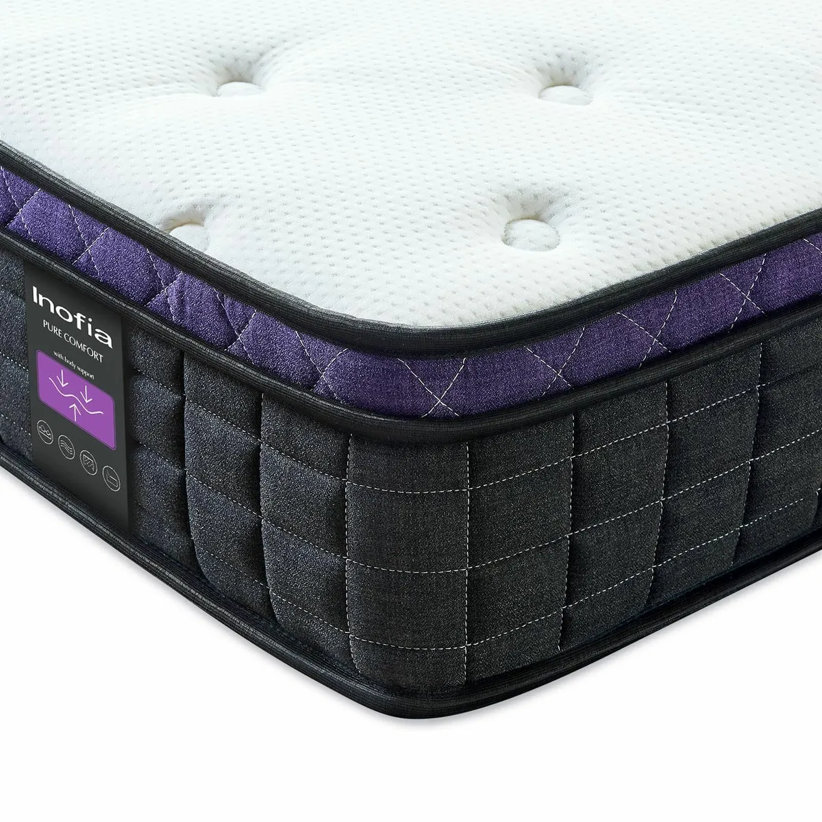 Single MattressMemory Foam Mattress Spring 25cmSle - Image 1