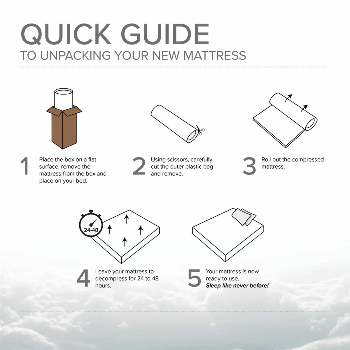 Hybrid Cooltouch Colours Mattress | Grey Single (9 - Image 4
