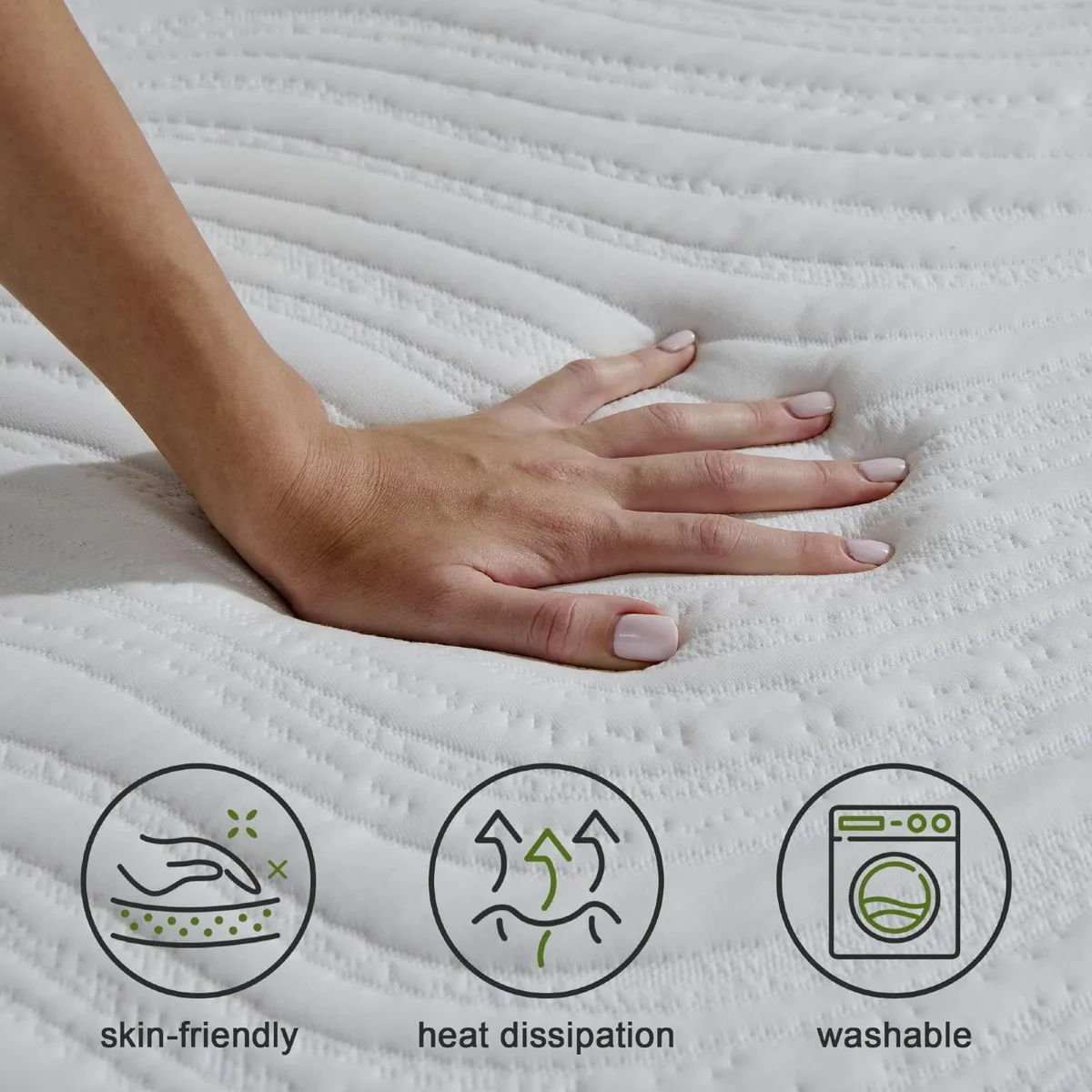 Folding Mattress135x190x15 Double Foldable Memory - Image 3