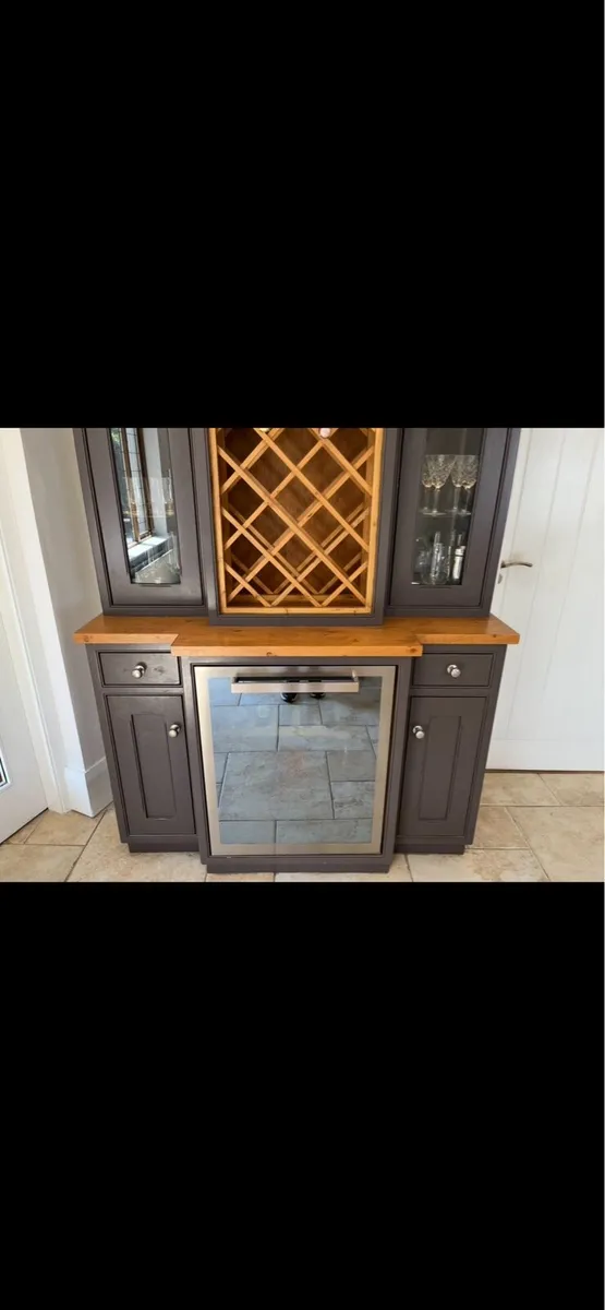 Drinks Cabinet with Wine Cooler - Image 3