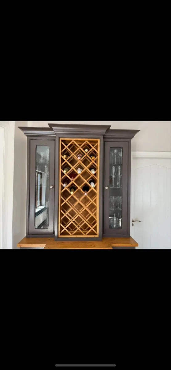 Drinks Cabinet with Wine Cooler - Image 4