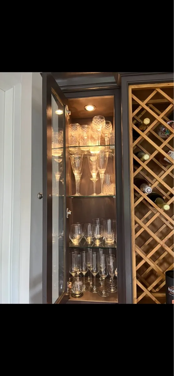 Drinks Cabinet with Wine Cooler - Image 2