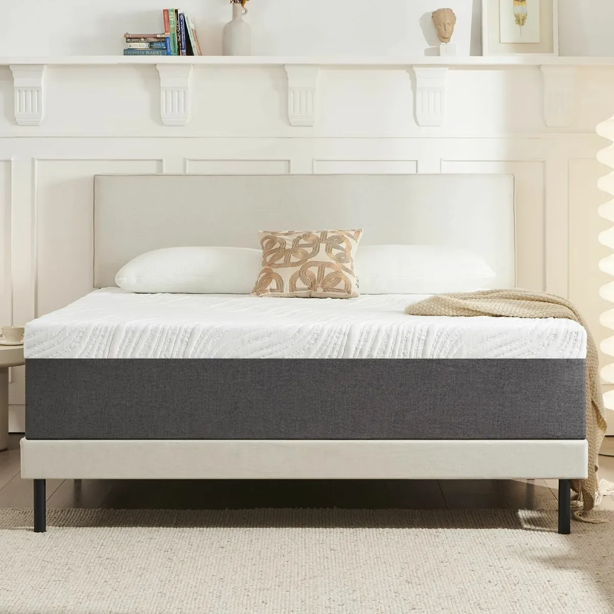 Mattresses 15cm Single Mattress Memory Foam and An - Image 2