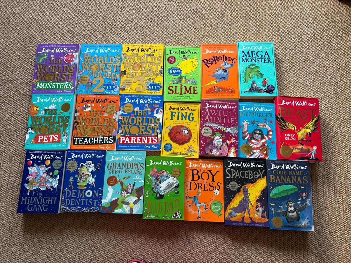 20 David Walliams hilarious books for kids - Image 1