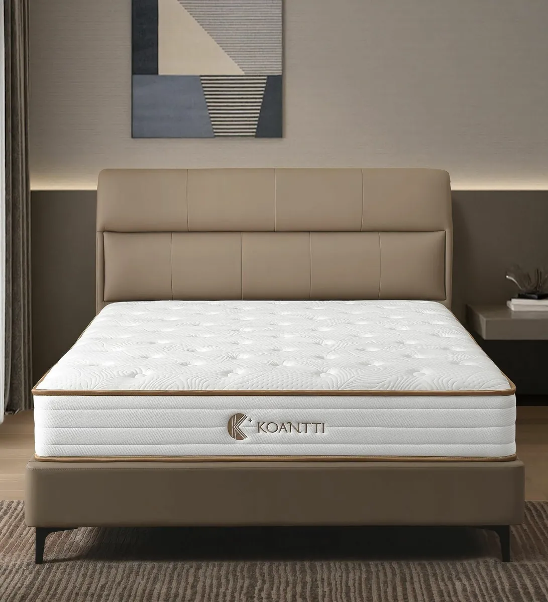 20cm Thick Memory Foam Hybrid Mattress & Pocket Sp - Image 1