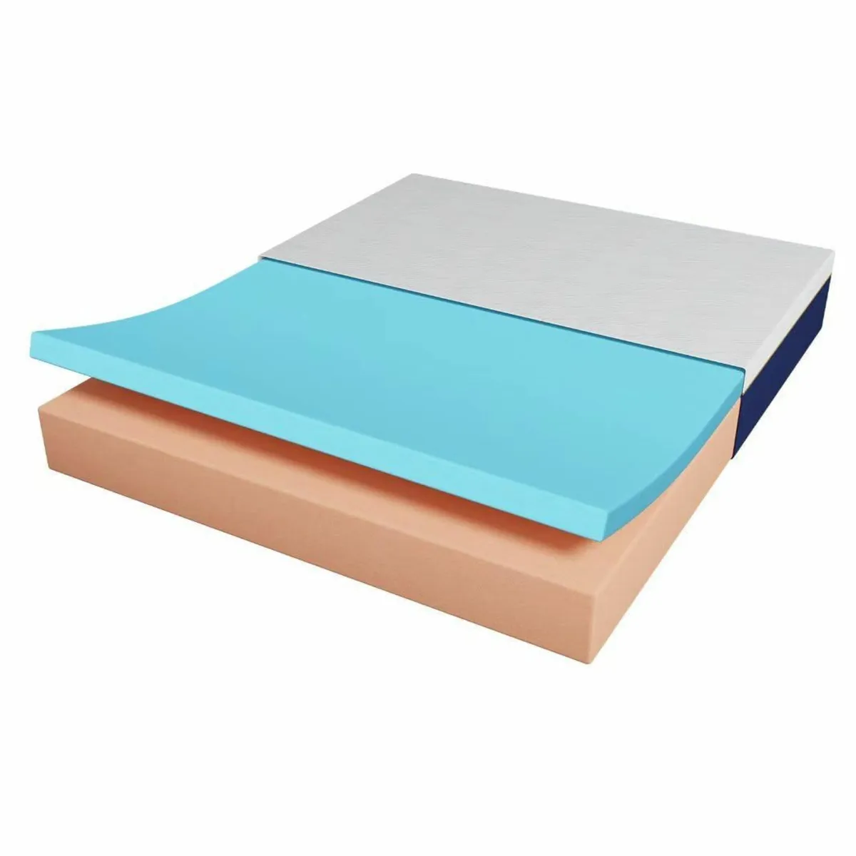 20CM Single Gel Memory Foam Mattress Pressure Reli - Image 3