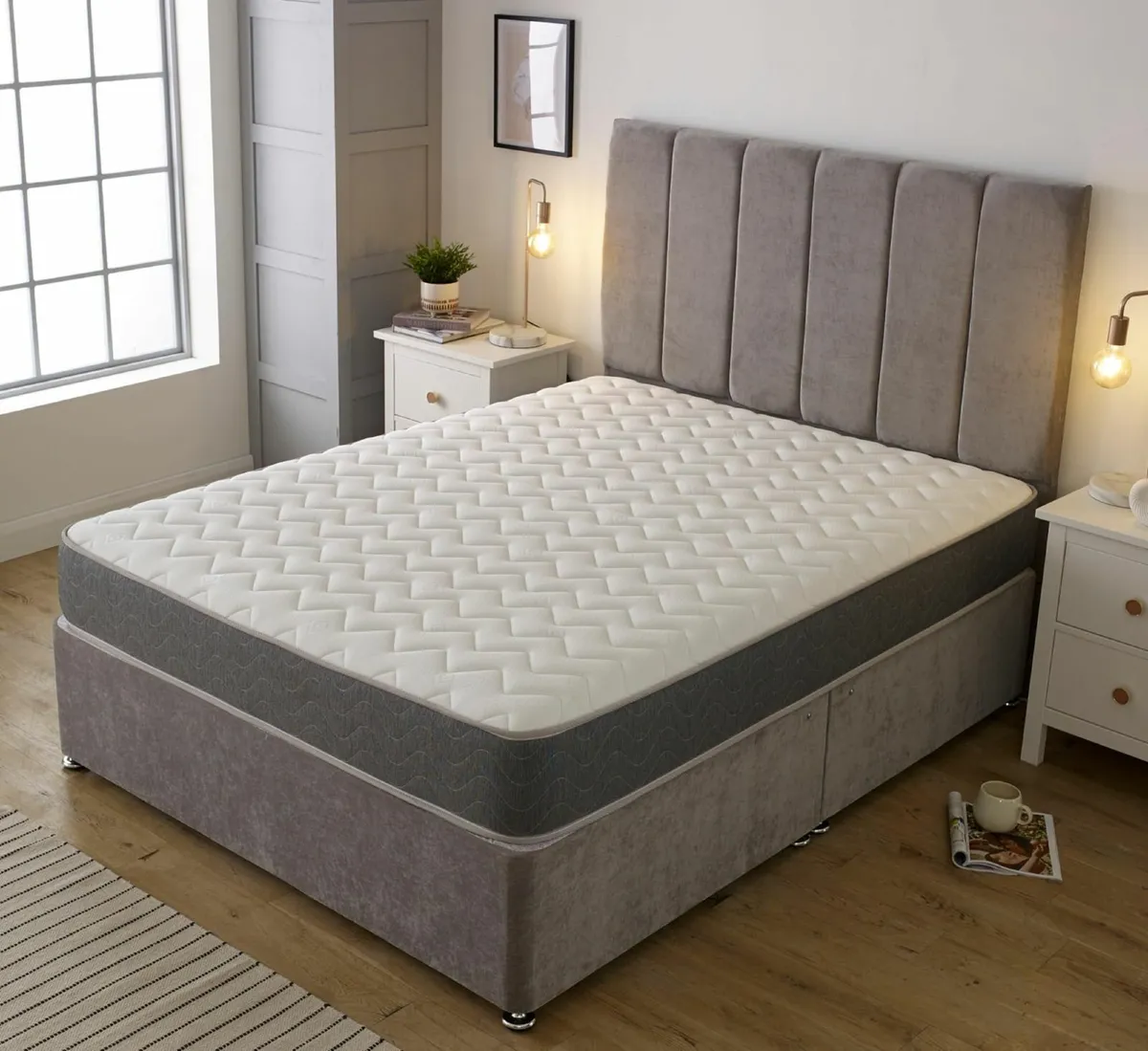 WaveFlex Hybrid Mattress (90x190cm) | 18cm Deep Pl - Image 4