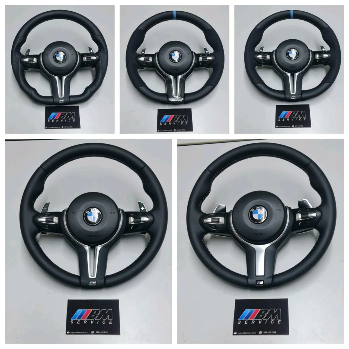 BMW F SERIES NEW STEERING WHEELS - Image 1