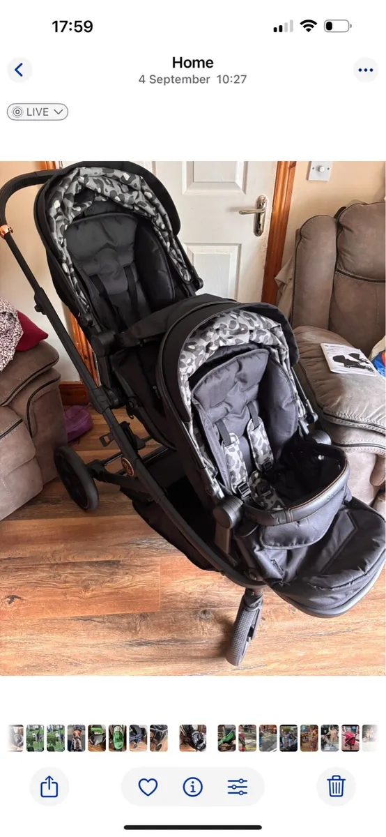 My babiie double /single stroller (new) - Image 4