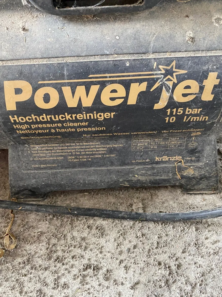 Agricultural Power Jet washer - Image 1