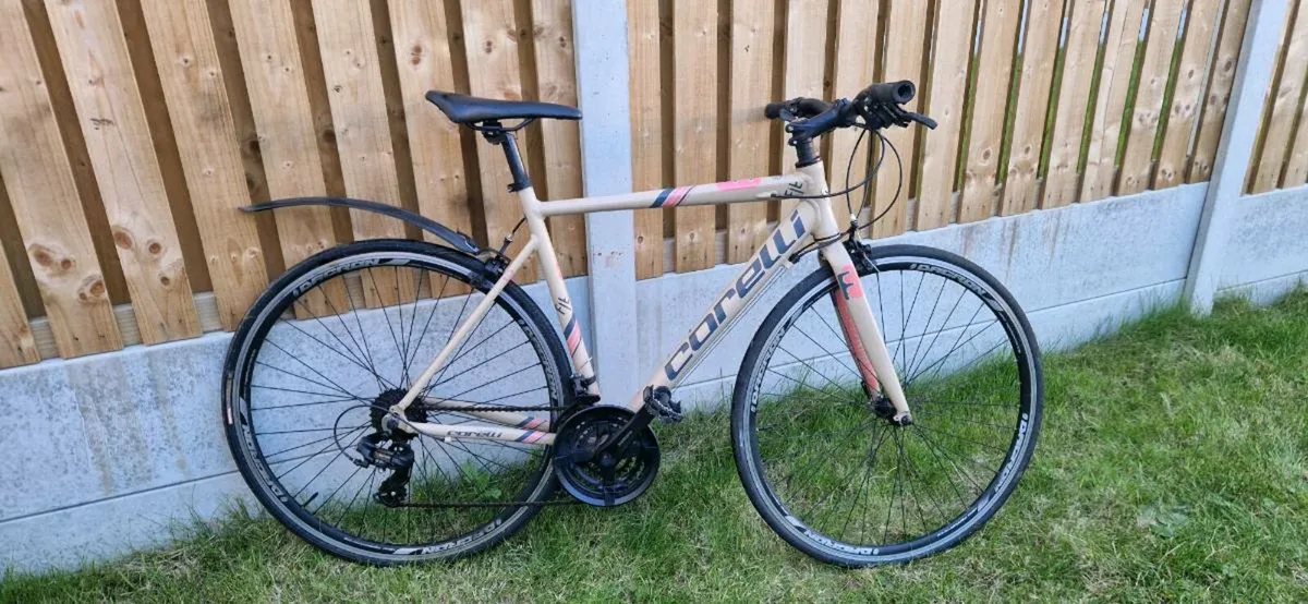 Corelli flat bar road bike ( serviced )( delivery - Image 1