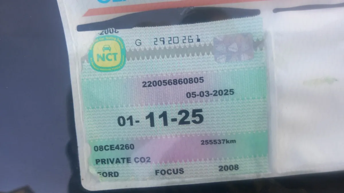 Ford Focus 2008 nct - Image 3