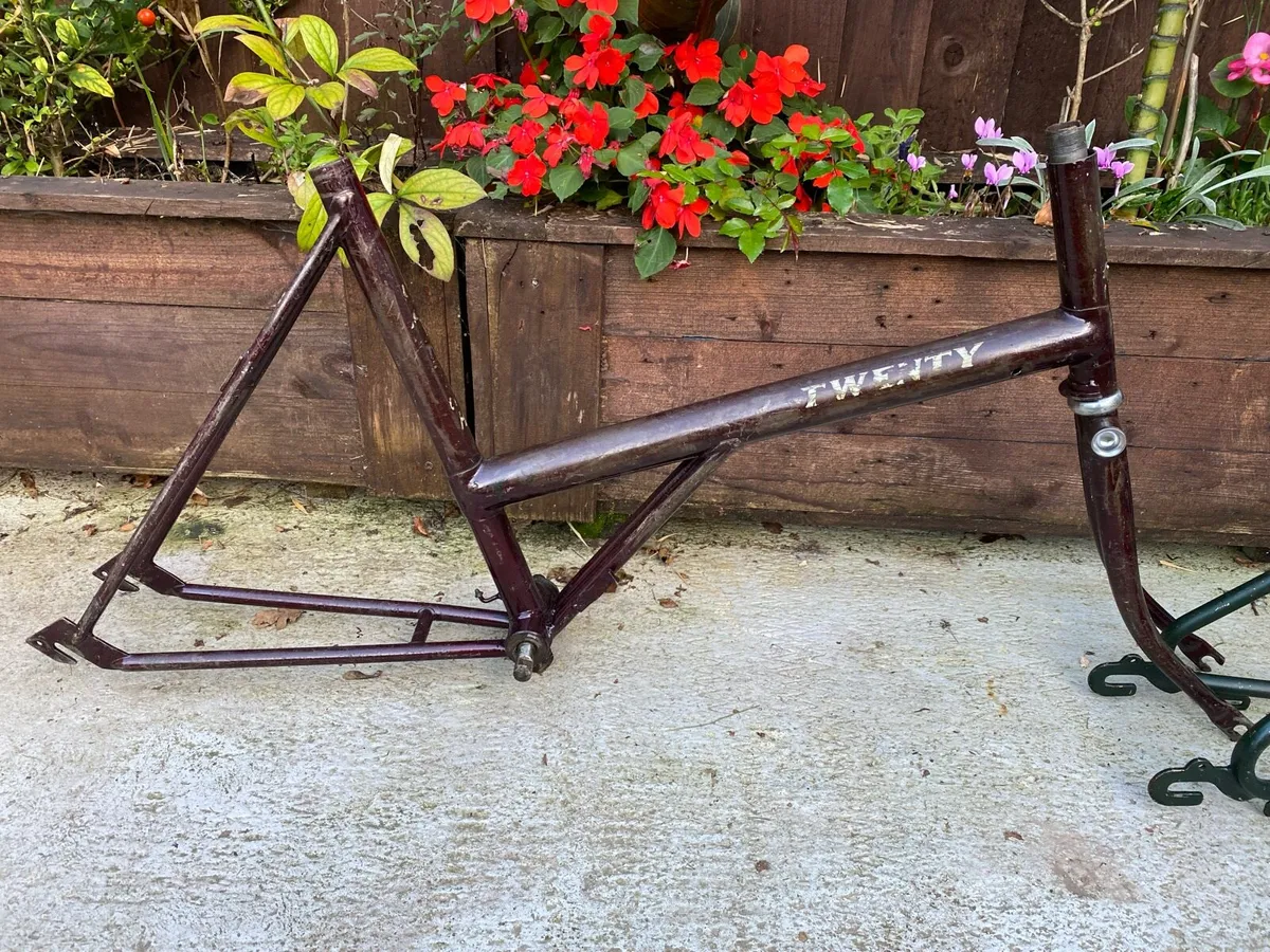 Vintage folding bike  Brown Raleig TWENTY - Image 2