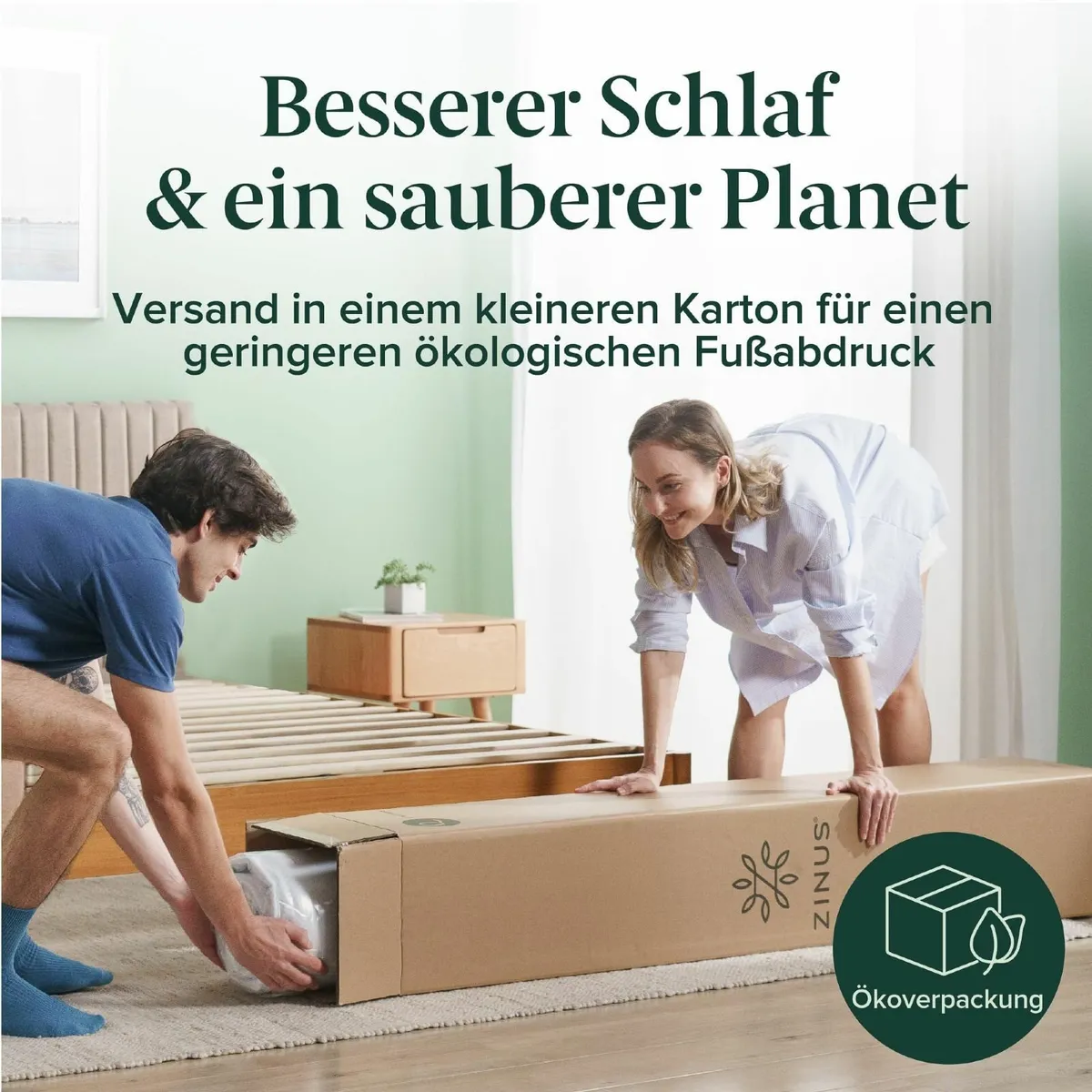 Cool Gel Mattress 140 x 200 cm – Comfortable Foam - Image 4