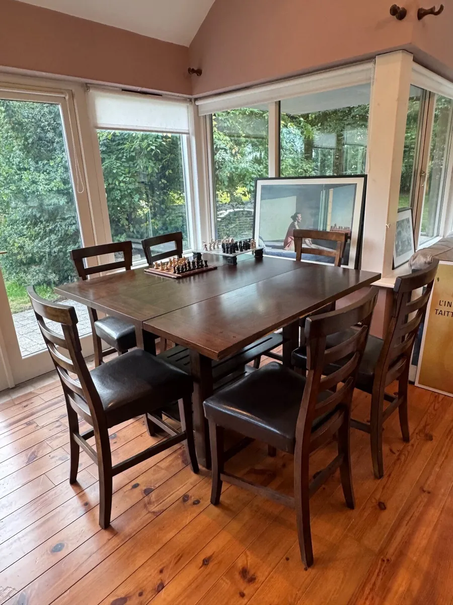 dining table and 6 chairs - Image 2