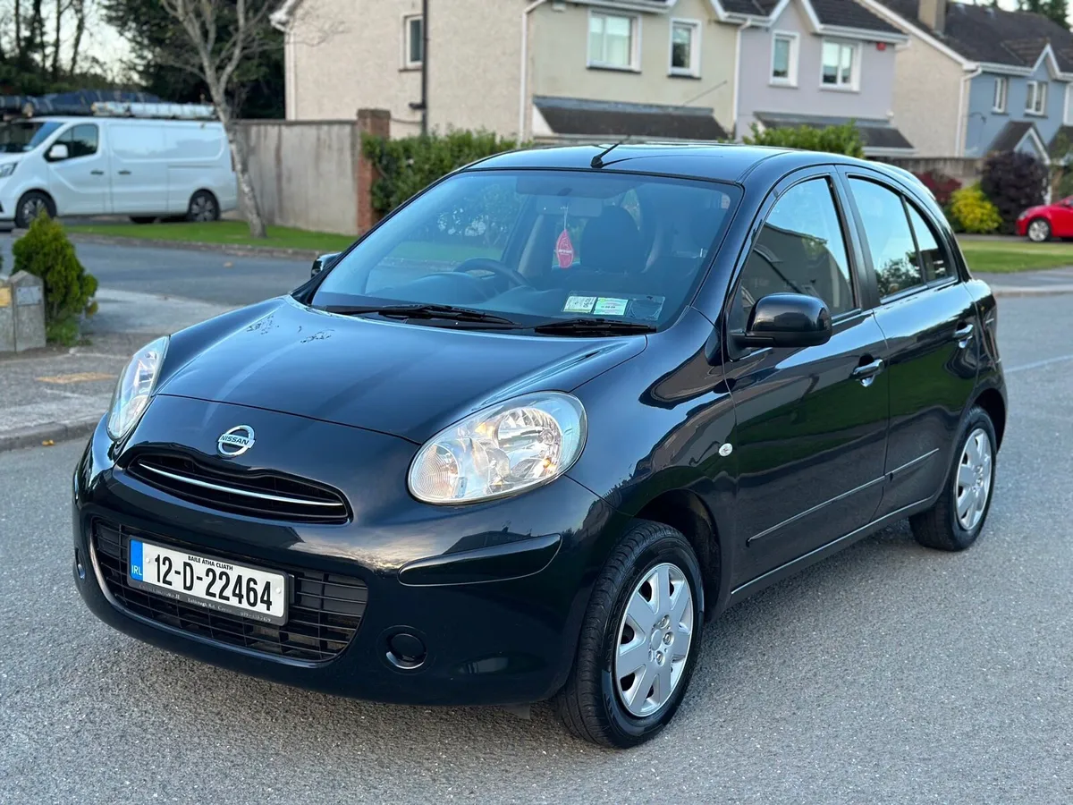 2012 nissan micra 1.2 petrol with nct 8/26 manual - Image 4
