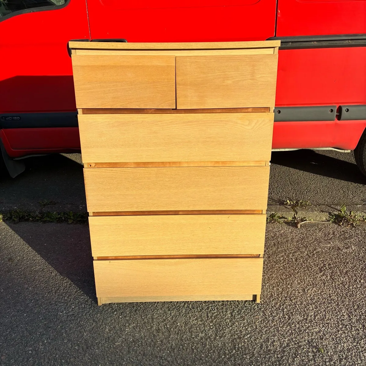 Malm Chest of 6 Drawers - Image 1