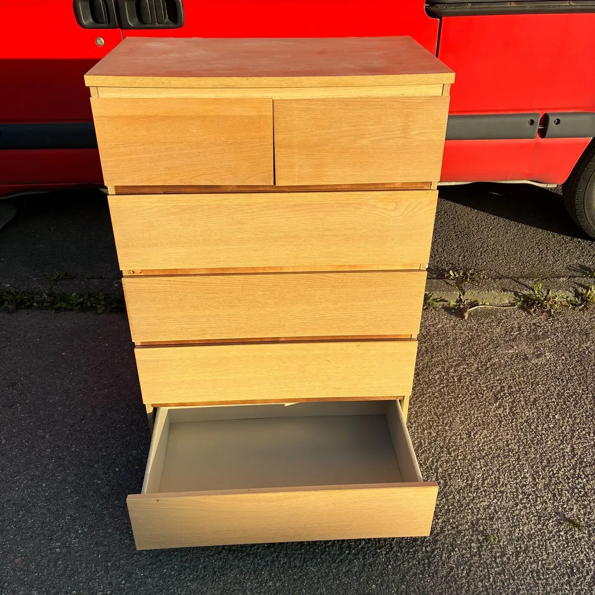Malm Chest of 6 Drawers - Image 2