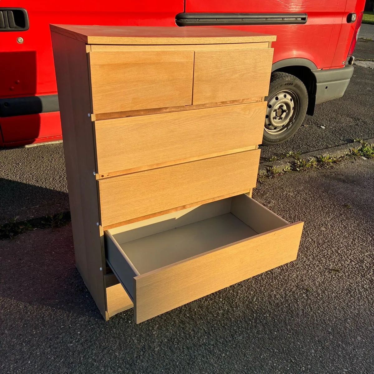 Malm Chest of 6 Drawers - Image 3