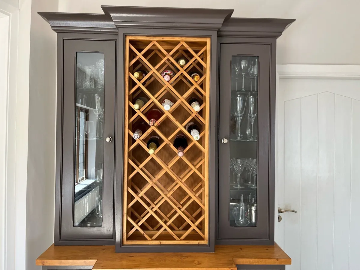 Drinks Cabinet with Wine Cooler - Image 4
