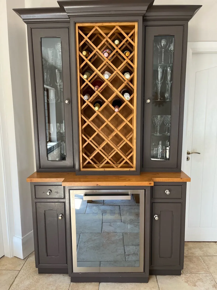 Drinks Cabinet with Wine Cooler - Image 1