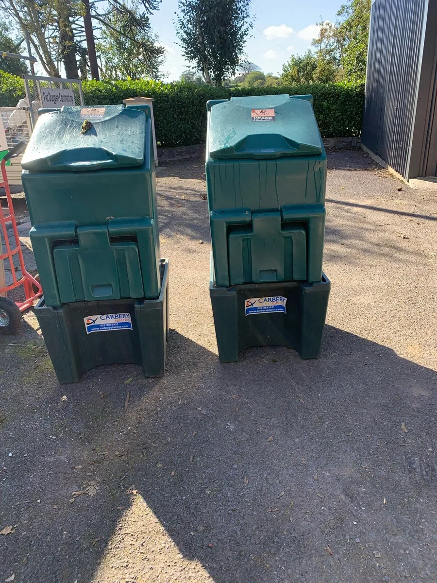 Coal bunkers x 2