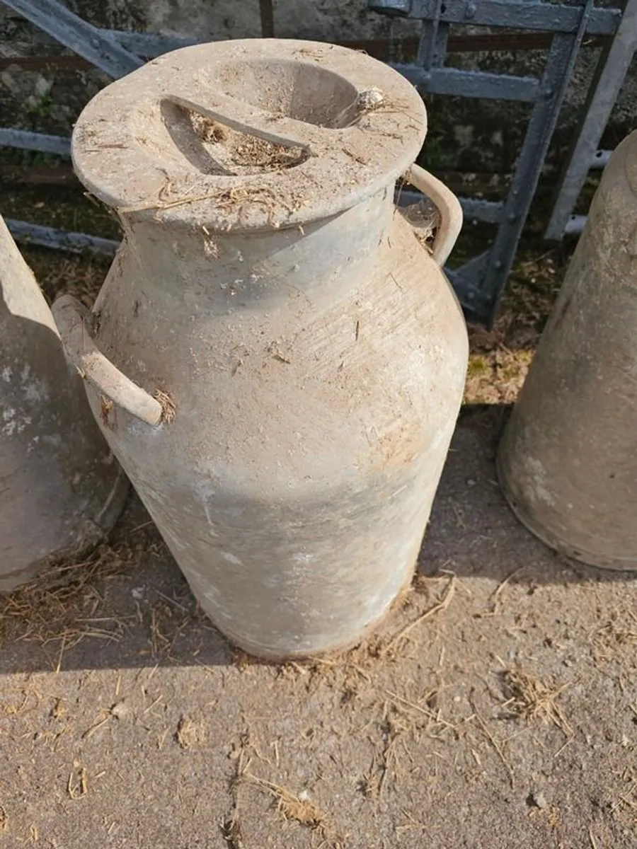 Milk churns for sale - excellent condition - 1960s - Image 1