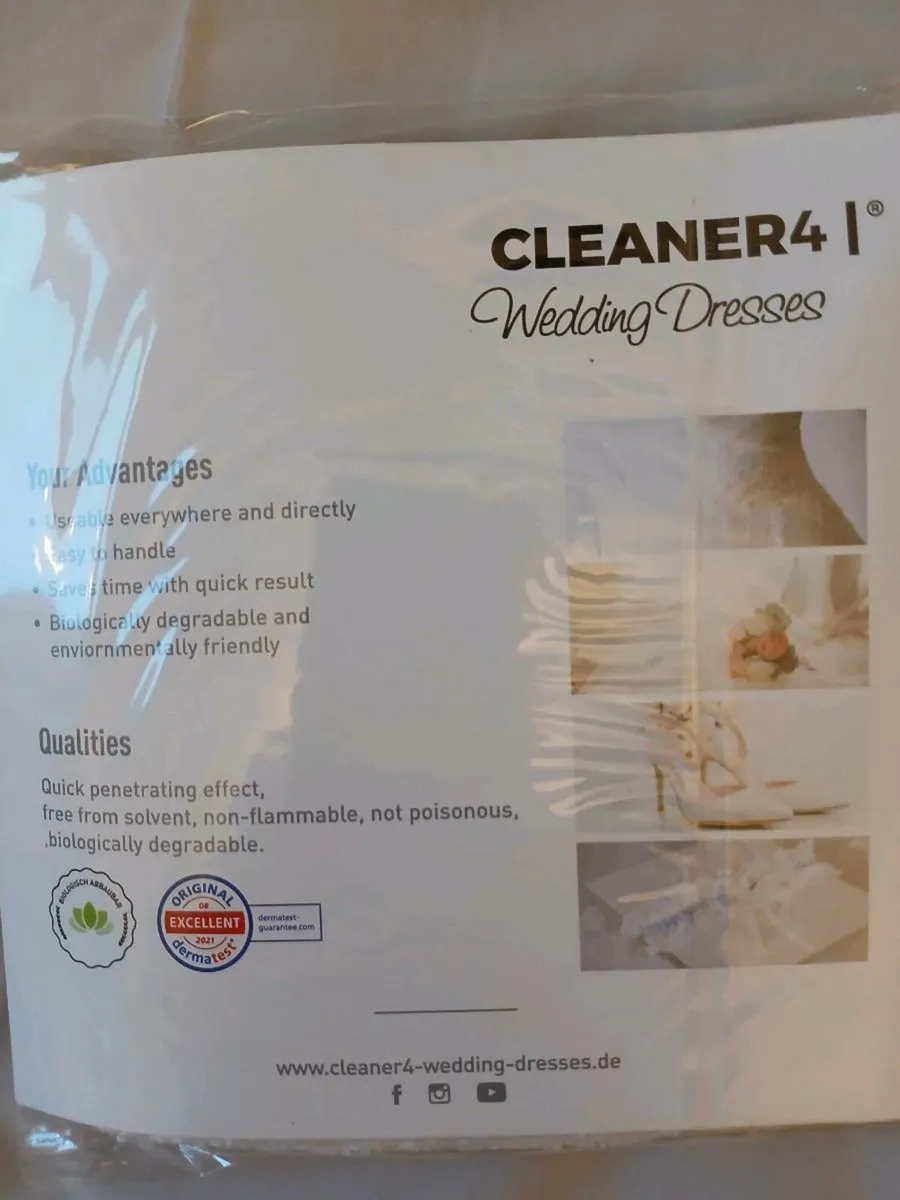 Wedding dress cleaning set - Image 3