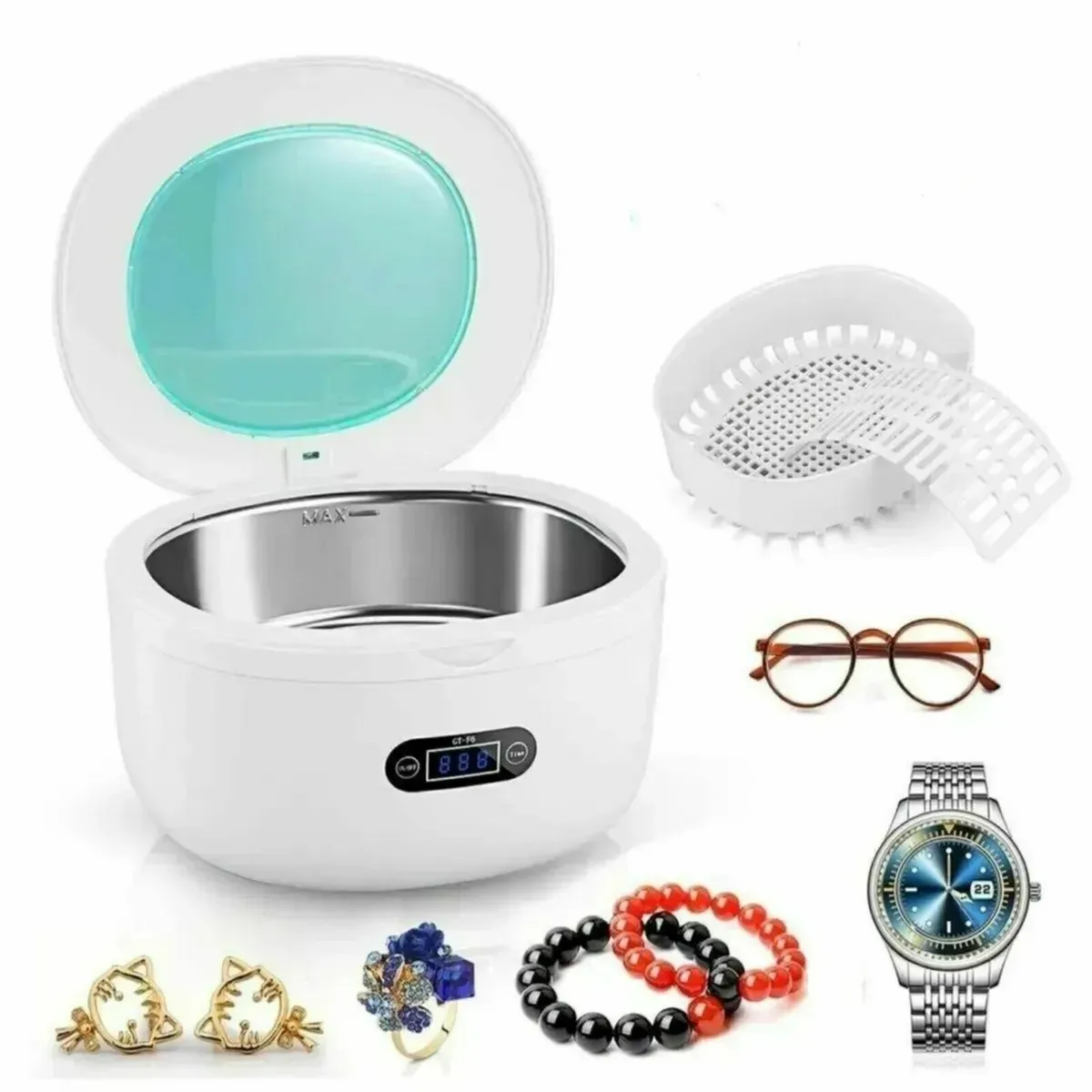 750ml Ultrasonic Cleaner – Compact Strong Design - Image 1