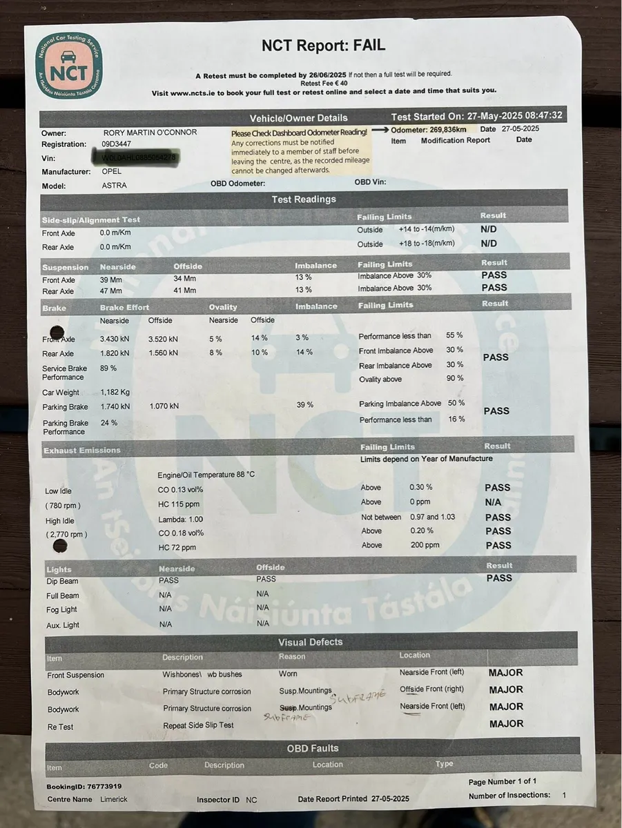 Opel Astra 2009 - Read Discription - Image 2